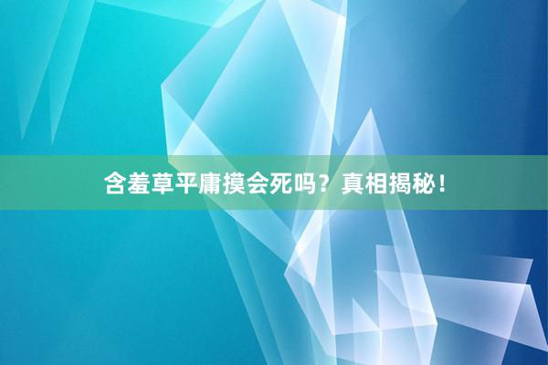 含羞草平庸摸会死吗？真相揭秘！